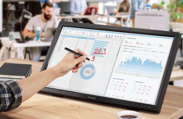 TD2223-2 22” In-Cell Touch Monitor with USB Type-C Input and Advanced Ergonomics 2024 version