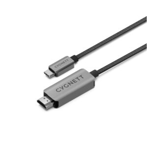 Cygnett Unite 8K USB-C to HDMI Cable (2.5M)-Black(CY4545CHDMI)