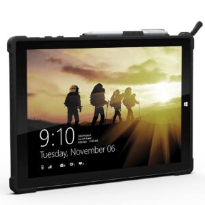 UAG Metropolis Microsoft Surface Pro 7+/Pro 7/Pro 6/Pro 5/Pro 4 Case-Black (UAG-SFPRO4-BLK-VP)