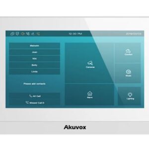 2-WIRE SIP INDOOR UNIT WITH WI-FI IN WHITE LINUX VERSION