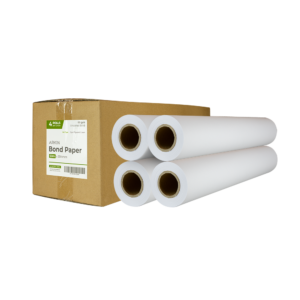 Bond Paper - 80 gsm - 594mm x 50m 4 Rolls