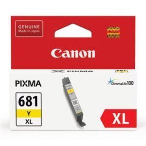 CANON CLI681XLY YELLOW INK 500 PAGES FOR TR7560 TR8560 TS6160 TS8160 TS9160