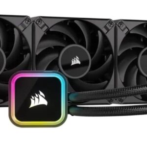 The CORSAIR iCUE H150i ELITELiquid CPU Cooler delivers powerful