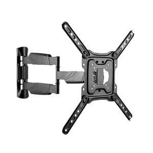 Full-motion TV Wall Mount for 23 to 55 TVs 35 kg Black