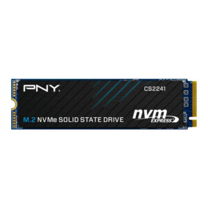 PNY CS2241 1TB NVMe SSD Gen4x4 M.2 5000MB/s 3200MB/s R/W TBW 1.5M hrs MTBF 5yrs wty