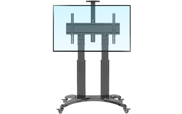 Mobile TV Stand Premium TV Cart AVF1800-70-1P Black. Fits Most 60 - 85 Flat Panel