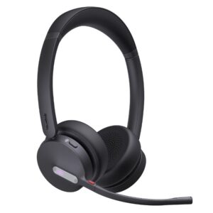 Yealink WH64 Hybrid Dual UC Certified DECT Wireless Headset  Bluetooth Hybrid Wireless Headset