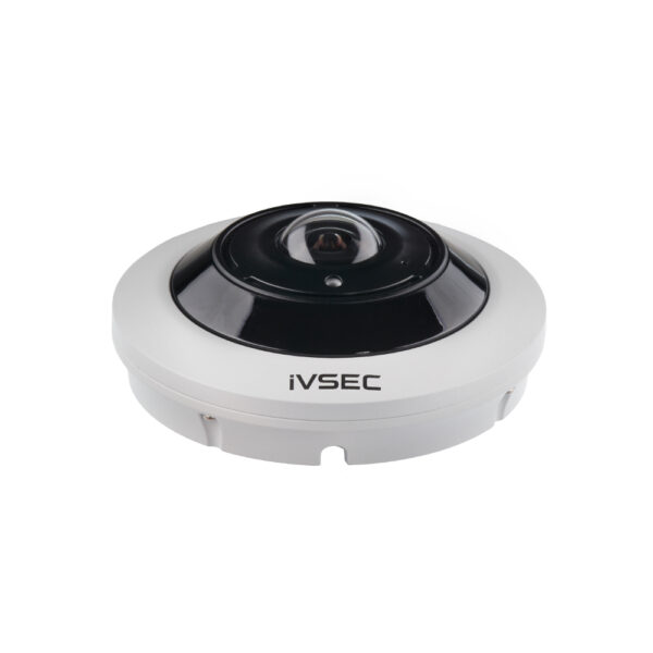 IVSEC DOME IP CAMERA 12MP 360 FISHEYE 25FPS 9MP POE IP66 5M IR 2 WAY AUDIO