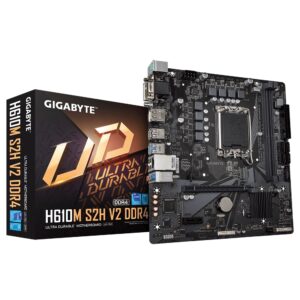 Gigabyte H610M S2H V2 DDR4 1.0 Intel LGA 1700 mATX Motherboard