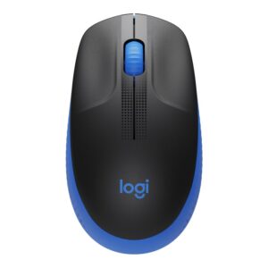 Logitech M190 Full-Size Wireless Mouse - BLUE