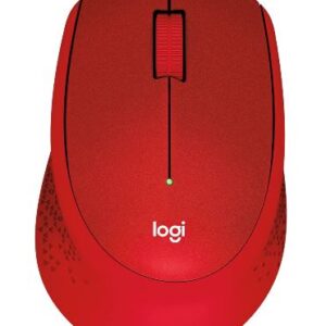 Logitech M331 SILENT PLUS  Wireless Mouse RED