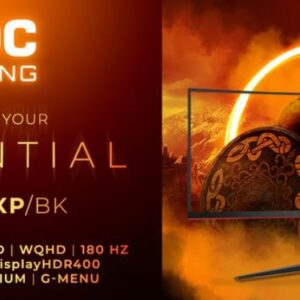 AOC's G Line 2nd Gen CU34G2XP redefines immersive gameplay with its ultra-wide Quad HD and 3440 x 1440 resolution. Equipped with PBP (Picture by Picture) functions