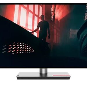 LENOVO ThinkVision P27h-30 27" QHD 60Hz IPS Monitor 2560x1440 4ms 16:9 Tilt swivel pivot Lift Height-Adjustable HDMI DP USB Audio Out VESA 3yrs