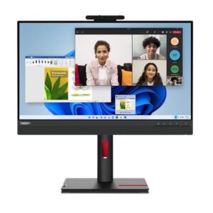 LENOVO ThinkCentre Tiny-in-One G5 24" 60Hz FHD Monitor 1920x1080 16:9 4ms Height Adjust Tilt Swivel Pivot HDMI DP IPS USB3.2 Anti-glare Webcam Mic