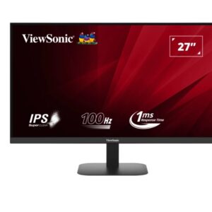 The ViewSonic VA2708-2K-MHD is a 27” QHD monitor featuring HDMI and DisplayPort inputs for business and home use. The optimal screen performance and comfortable viewing without tearing or stuttering are delivered through variable refresh rate