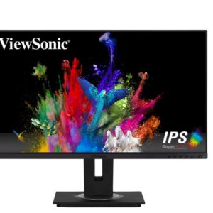 The ViewSonic VG2456 monitor is a 24” (23.8” viewable) 1080p IPS Docking monitor featuring USB Type-C and Ethernet. With the built-in USB Type-C port