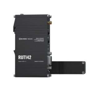 The RUT142 is a compact industrial Ethernet router