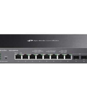 TTP-Link SG2210XMP-M2 Omada 8-Port 2.5GBASE-T and 2-Port 10GE SFP+ Smart Switch with 8-Port PoE+