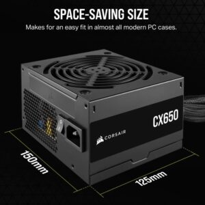 CX Series™ CX650 – 650 Watt 80 PLUS Bronze ATX Power Supply (AU)