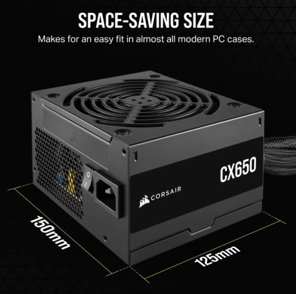 CX Series™ CX650 – 650 Watt 80 PLUS Bronze ATX Power Supply (AU)