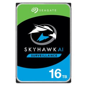 SEAGATE SKYHAWK 16TB SURVEILLANCE 550TB/YR 256MB CACHE 3YRS WARRANTY