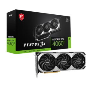 GEFORCE RTX 4060 TI VENTUS 3X E 8G OC