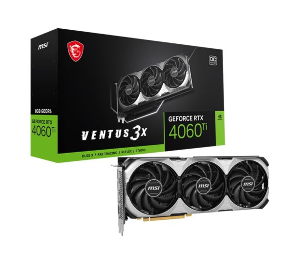 GEFORCE RTX 4060 TI VENTUS 3X E 8G OC