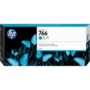 HP 766 300ml Cyan DesignJet Ink Cartridge