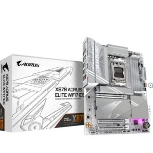 Gigabyte X870 AORUS ELITE WF7 ICE AMD AM5 ATX Motherboard 4x DDR5~256GB