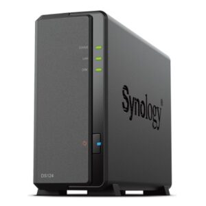 Synology DiskStation DS124 1-Bay 3.5" Diskless 1xGbE NAS (Tower)