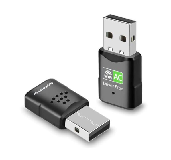 Astrotek NWAT-UWAC600 USB2.0 to Wireless Nano 2.4+5.8Ghz Dual Band USB External Network Card Adaptor