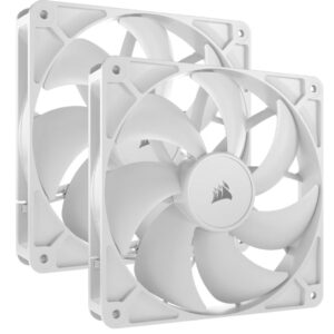 CORSAIR RS140 140mm PWM Fans - Dual Pack - White