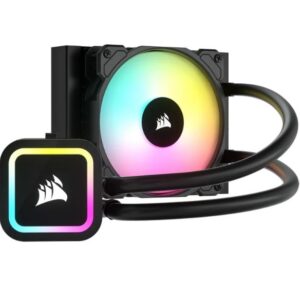 Corsair H60X Elite 120mm AIO Liquid CPU Cooler. Support Skylake  AMD Ryzen AM4 Socket out of box. 1x12CM Fan