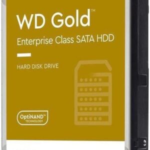 Western Digital Gold 20TB 3.5" Enterprise Class SATA 6 Gb/s HDD 7200 RPM Cache Size 512MB 5-Year Limited Warranty