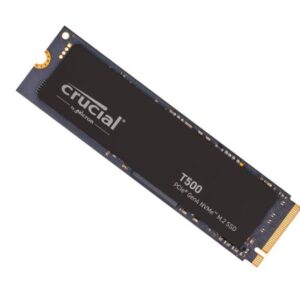 Crucial T500 1TB Gen4 NVMe SSD - 7300/6800 MB/s R/W 600TBW 1440K IOPs 1.5M hrs MTTF with DirectStorage