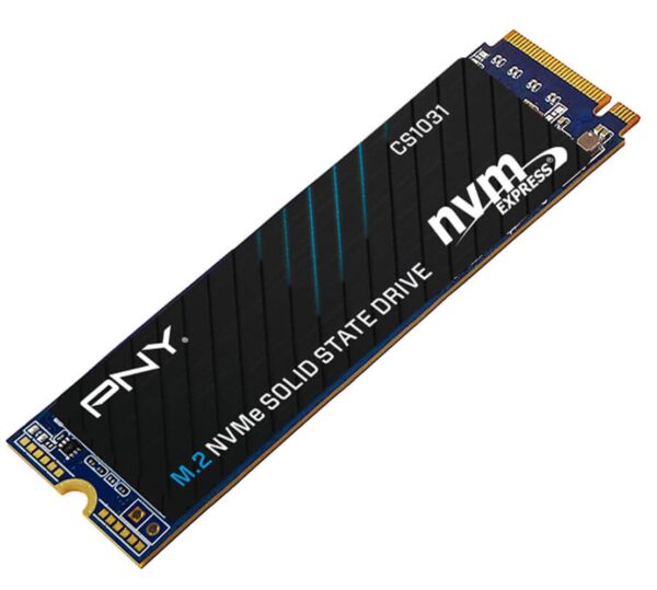 PNY CS1031 1TB NVMe SSD Gen3x4 M.2 2400MB/s 1750MB/s R/W 480TBW 2M hrs MTBF 5yrs wty