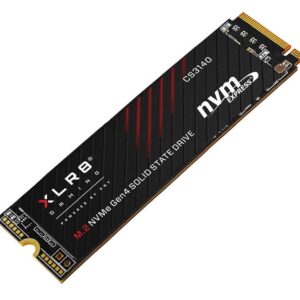 PNY CS3140 8TB NVMe Gen4 SSD for PS5 7500MB/s 6850MB/s R/W 6000TBW 650K/700K 2M hrs MTBF PCIE4.0