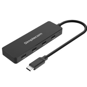 Simplecom CH384 USB-C to 4-Port USB-C Data Hub USB 3.2 Gen 2 10Gbps