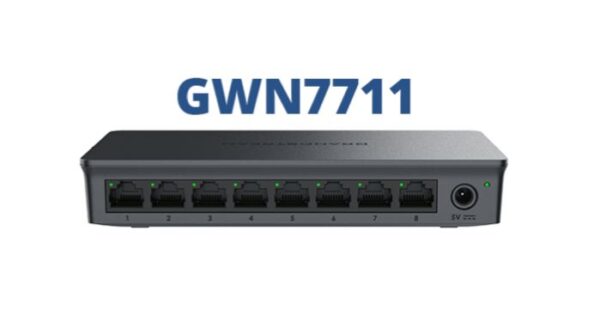 Grandstream GWN7711 Layer 2-Lite Managed Switch- 8 x GigE