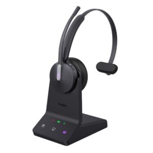 Yealink WH64 Mono UC Certified DECT Wireless Headset Bluetooth Noise Cancellation