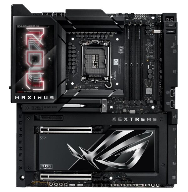 The ROG Maximus Z890 Extreme is the ultimate expression of cutting-edge motherboard technology and performance. Discover the upper limits of Intel® Core™ Ultra Series 2 processors