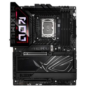 The ROG Maximus Z890 Hero unleashes the performance of Intel® Core™ Ultra processors (Series 2) via exclusive AI PC technologies