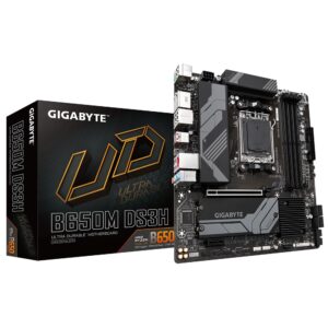 Gigabyte B650MDS3H 1.0 AMD AM5 mATX Motherboard 4x DDR5~128GB