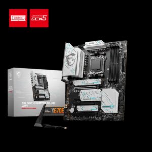 MSI MEGX670E GAMING PLUS WIFI AMD AM5 ATX Motherboard