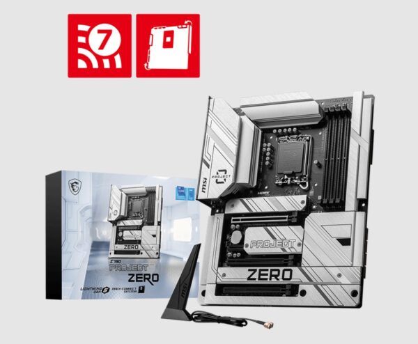 MSI Z790 PROJECT ZERO INTEL Z790  Motherboard