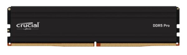 Crucial Pro 16GB (1x16GB) DDR5 UDIMM 5600MHz CL46 Black Heat Spreaders Desktop PC Gaming Memory