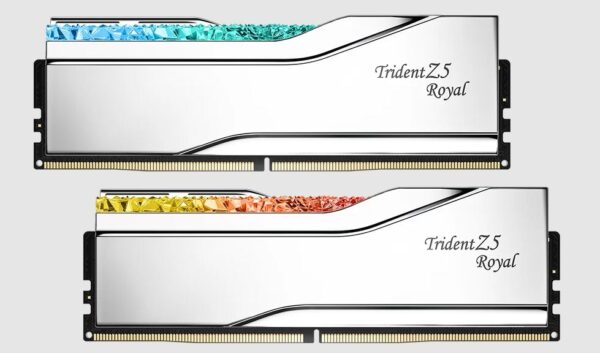 G.SKILL F5-6400J3039G16GX2-TR5S 32GB (2 x 16GB)/ XMP 3.0/ DDR5 6400 MT/s/ Timings 30-39-39-102/ Voltage 1.4V/ TZ5 ROYAL S.