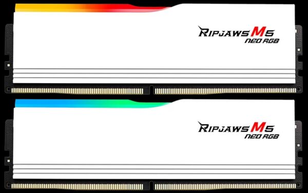 G.SKILL F5-6000J3636F16GX2-RM5NRW 32GB (2 x 16GB)/ DDR5 6000 MT/s/ Timings 36-36-36-96/ Voltage 1.35 V/ Ripjaws M5 Neo