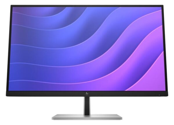 HP E27Q G5 27" QHD IPS Monitor Anti-Glare 60Hz 2560x1440 16:9 5ms Height Adjustment Tilt Pivot Swivel DP HDMI 4xUSB-A USB-B Hub VESA 3yrs wty