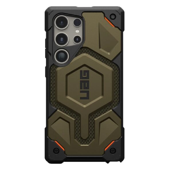 UAG Monarch Kevlar Samsung Galaxy S24 Ultra 5G (6.8") Rugged Case - Elemental Green (21441511397B)